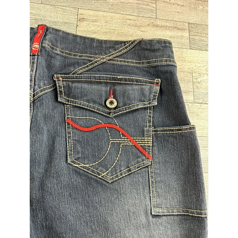 Ecko‎ Red Women's Classic Low Waist Boot Cut Denim Jeans 13_10